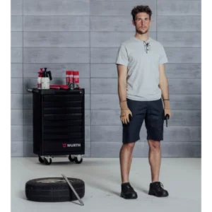 Willkommen Bei Würth MODYF Arbeits T-Shirt Job+ Hellgrau 21