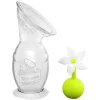 Haakaa® Milchpumpe, Mit Saugfuß 150ml Inkl. Blumenverschluss Set Weiß 7